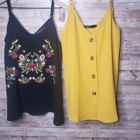 None Tops - Amazon sleeveless top bundle size medium